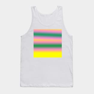 YELLOW PINK GREEN ABSTRACT TEXTURE Tank Top